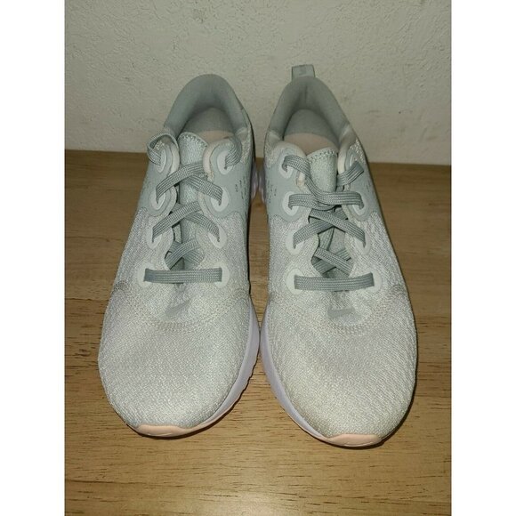 Nike Legend React Summit White Grey Mint Green Women's Running AA1626-101 Size 7 - Picture 3 of 5